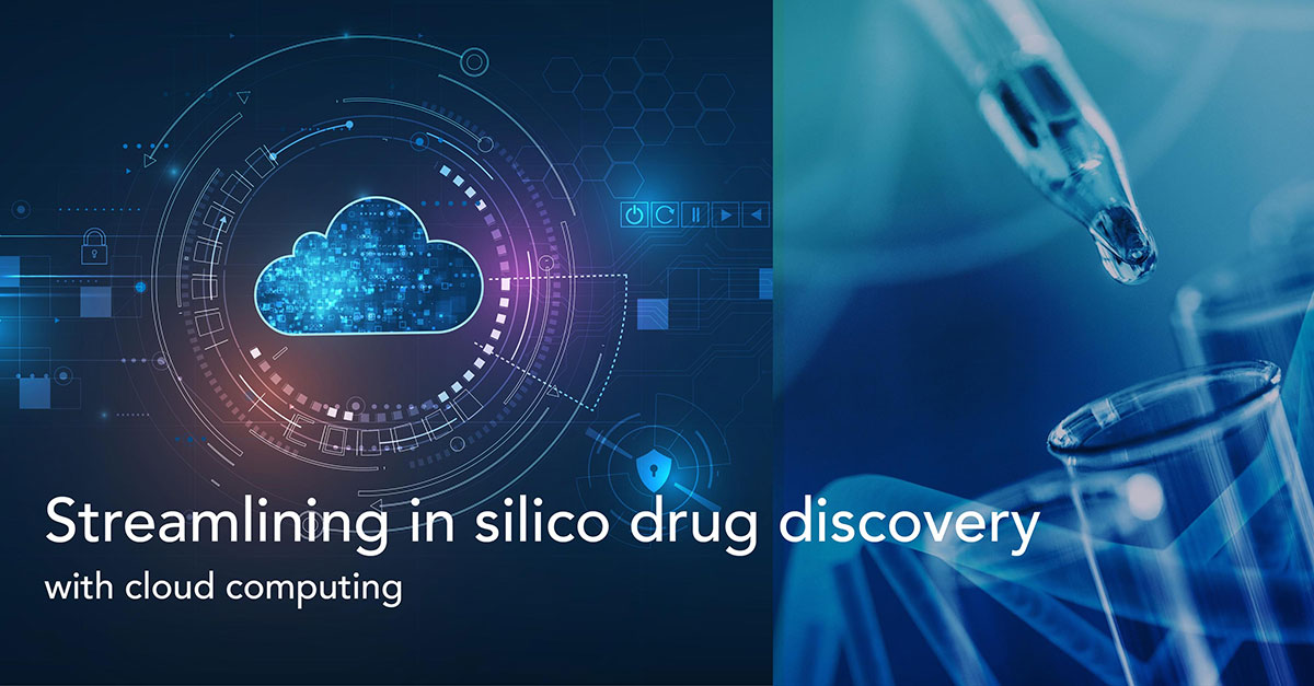 Streamlining in silico drug discovery with cloud computing